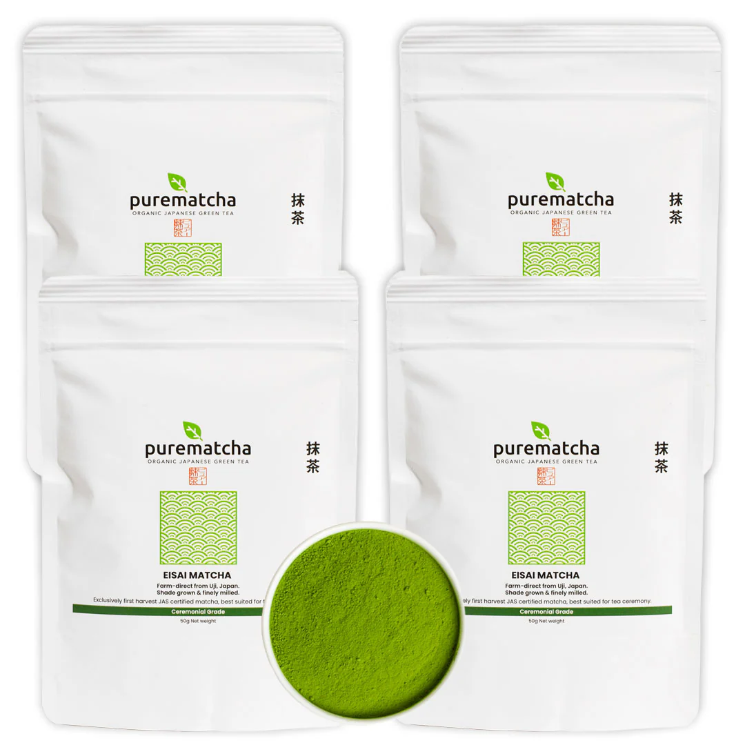 100g EISAI Organic Ceremonial Matcha (2 Month Supply) - Image 7