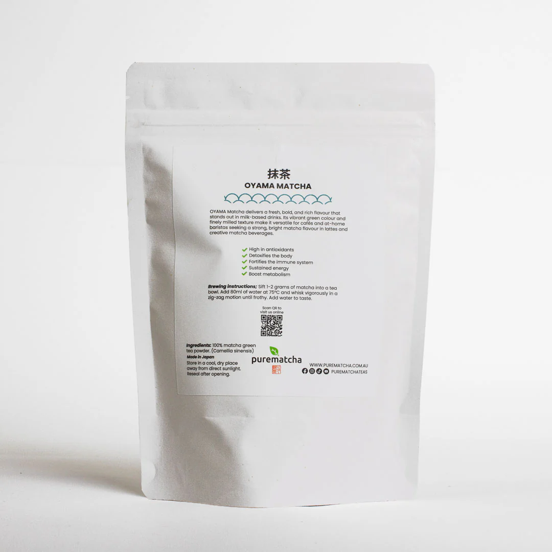 OYAMA Premium Bulk Matcha Powder (200g, 500g or 1kg) - Image 3