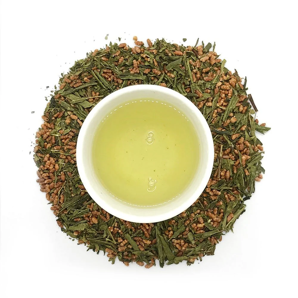 Three Japanese Teas (300g) Wrapped in Furoshiki - Image 4