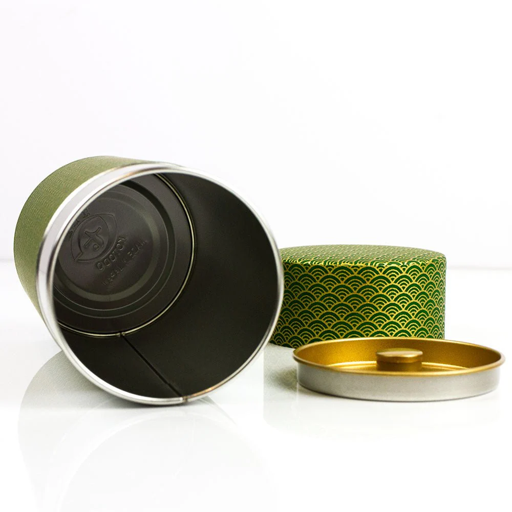 AOMI Tall Japanese Washi Tea Canister - Image 5