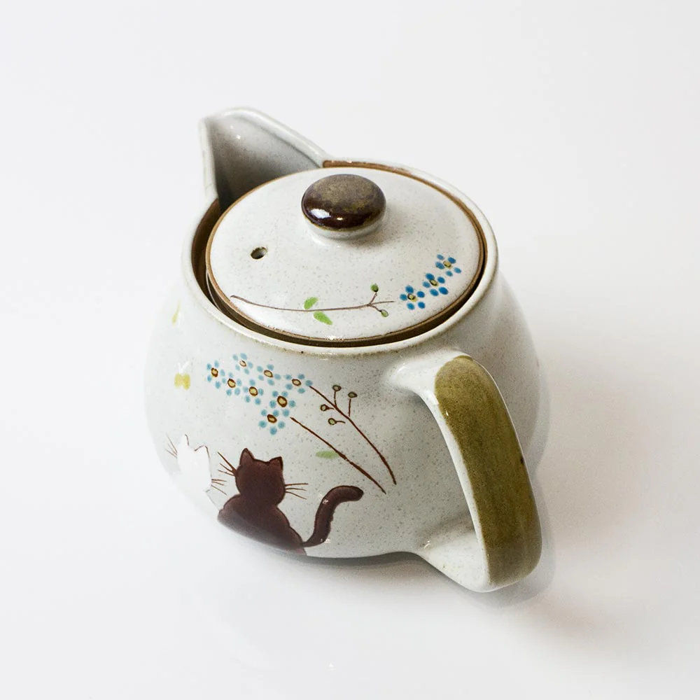 Atelier Yu Cats In Sunny Spot Kutaniyaki Japanese Teapot (360ml) - Image 6