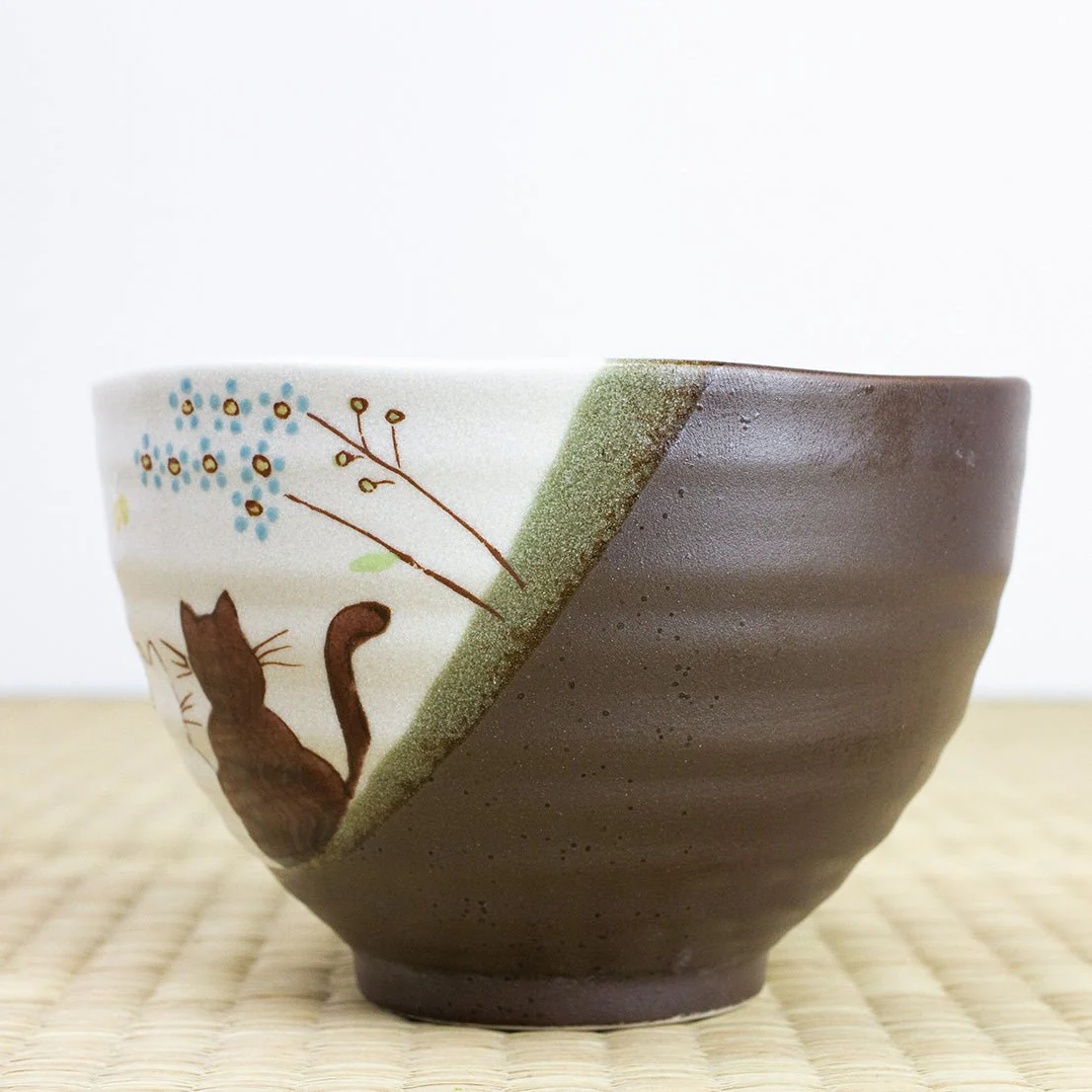 Atelier Yu Cats In Sunny Spot Matcha Tea Bowl (250ml) - Image 4