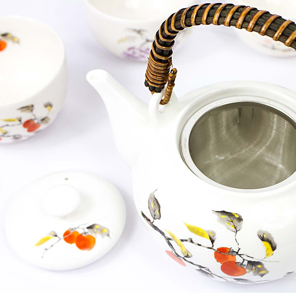 AWASAKA Japanese Tea Set (Porcelain) - Image 6