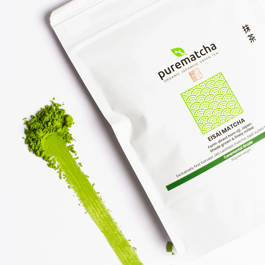 EISAI Organic Ceremonial Pure Matcha Powder - Image 3