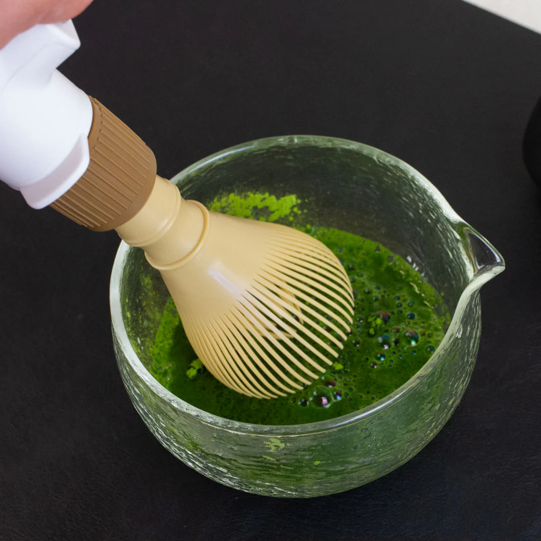 CHARAKU Battery Matcha Whisk Set - Made in Japan - Image 5