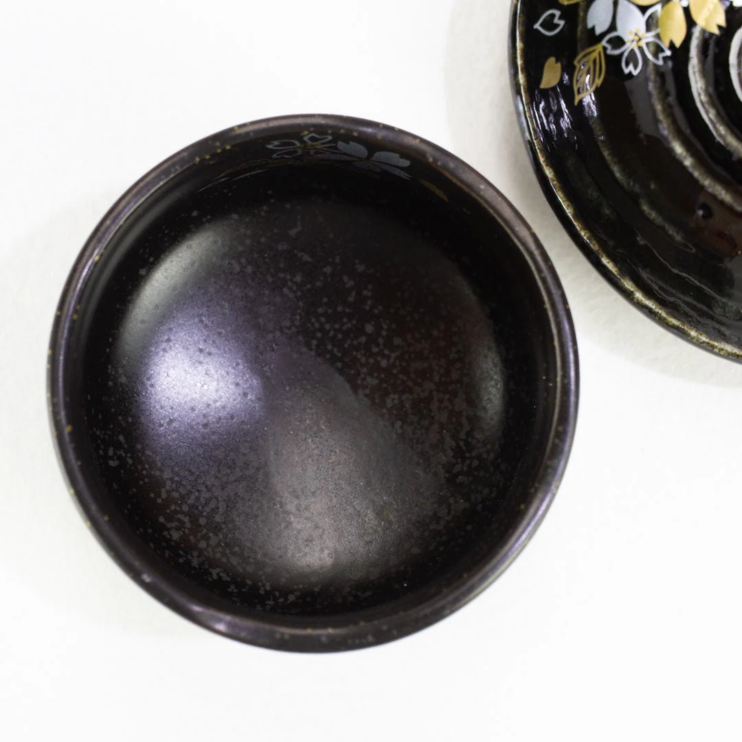 Cherry Blossom Tea Bowl and Saucer Set - Image 6