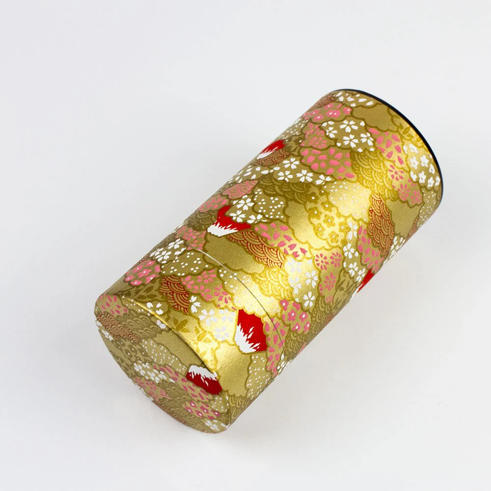 FUJI AOMI Japanese Washi Tea Canister - Image 4