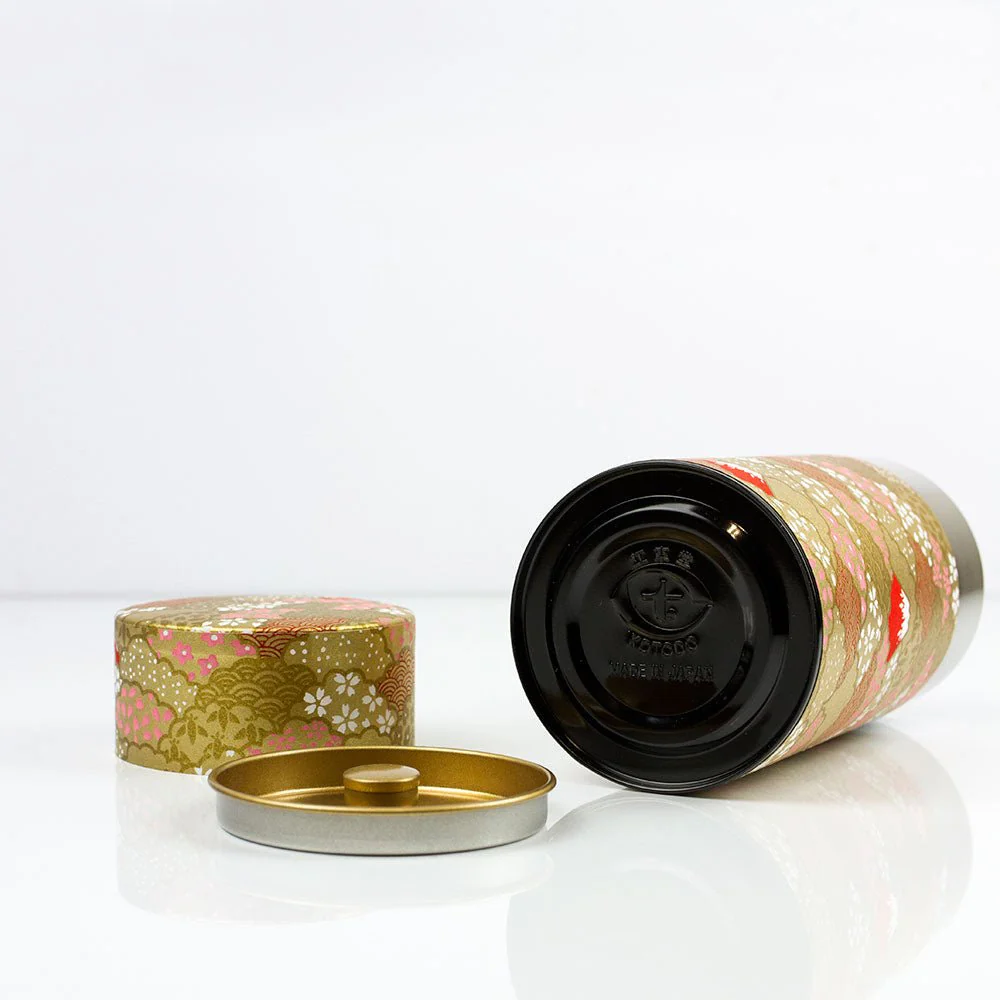 FUJI AOMI Japanese Washi Tea Canister - Image 5