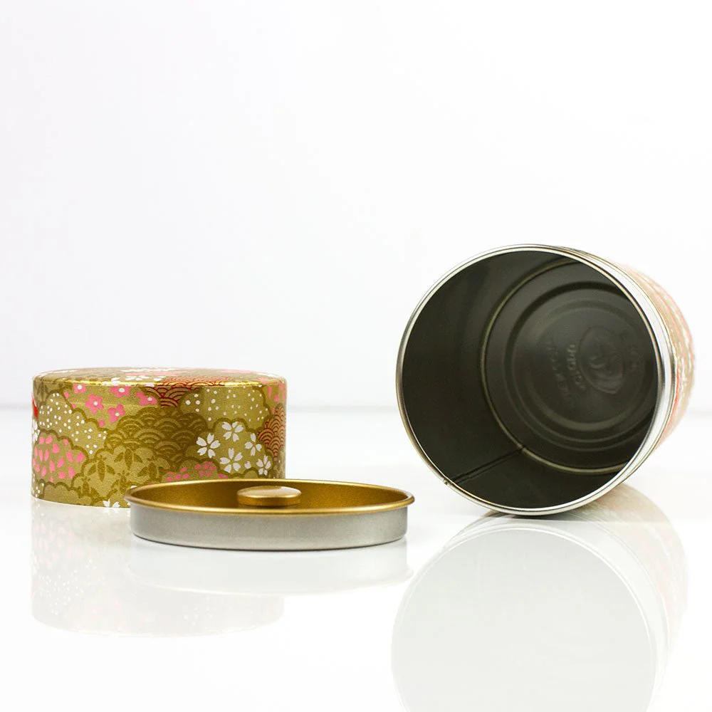 FUJI AOMI Japanese Washi Tea Canister - Image 7