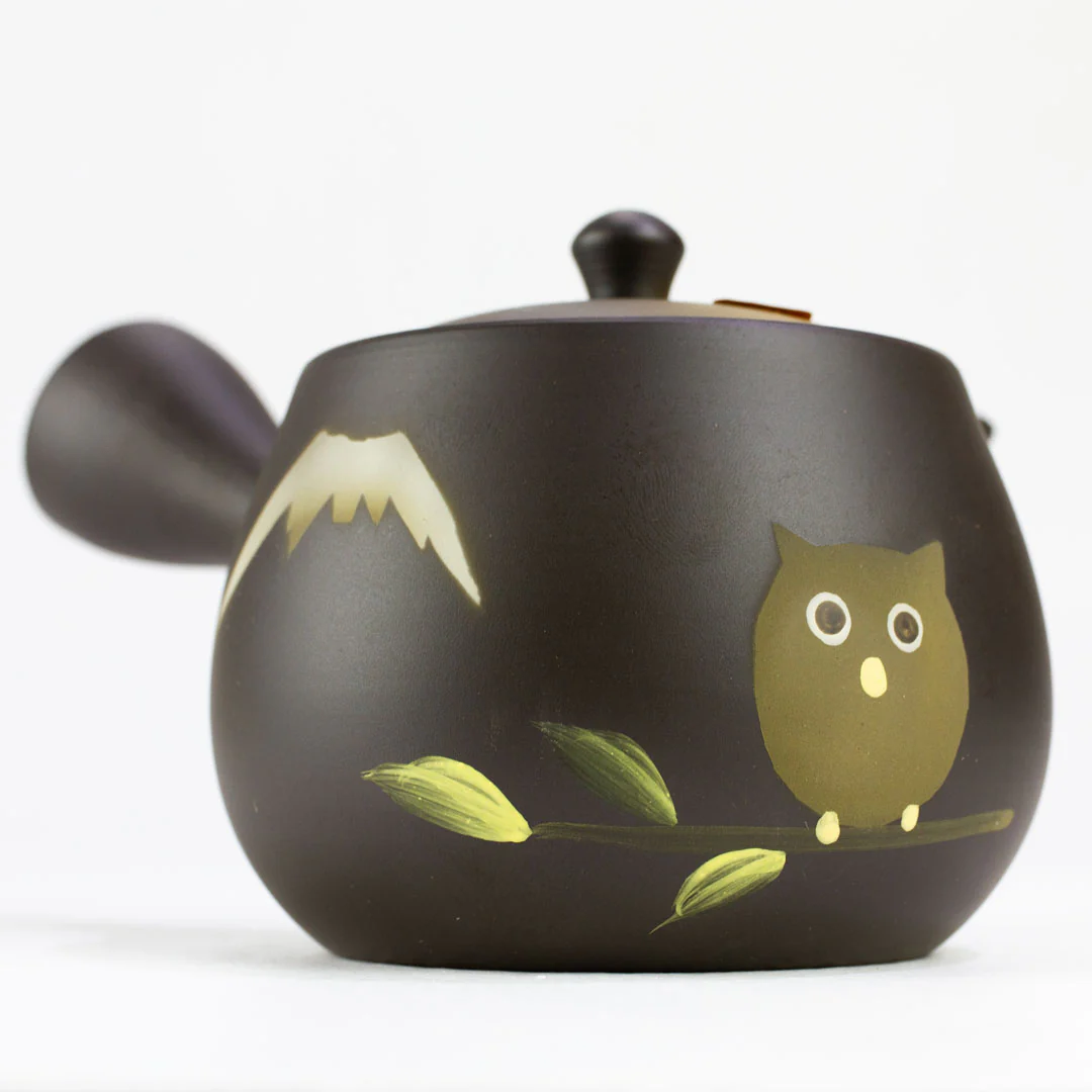 Fukurō handpainted Tokoname Japanese Teapot (400ml) - Image 8