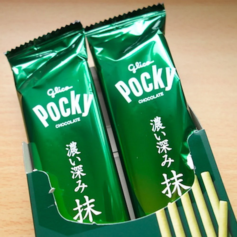 GLICO Pocky KOI FUKAMI Matcha - Made in Japan - Image 3