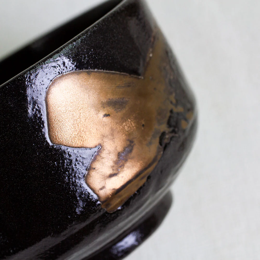 HIROMI Brushstroke Matcha Tea Bowl Chawan (500ml) - Image 3