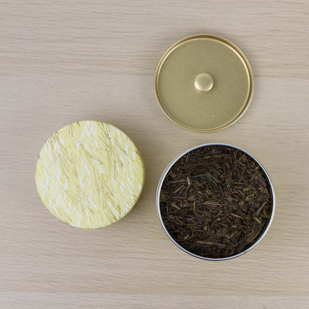 KIIRO 200g Washi Wrapped Tea Canister (Wide) - Image 4