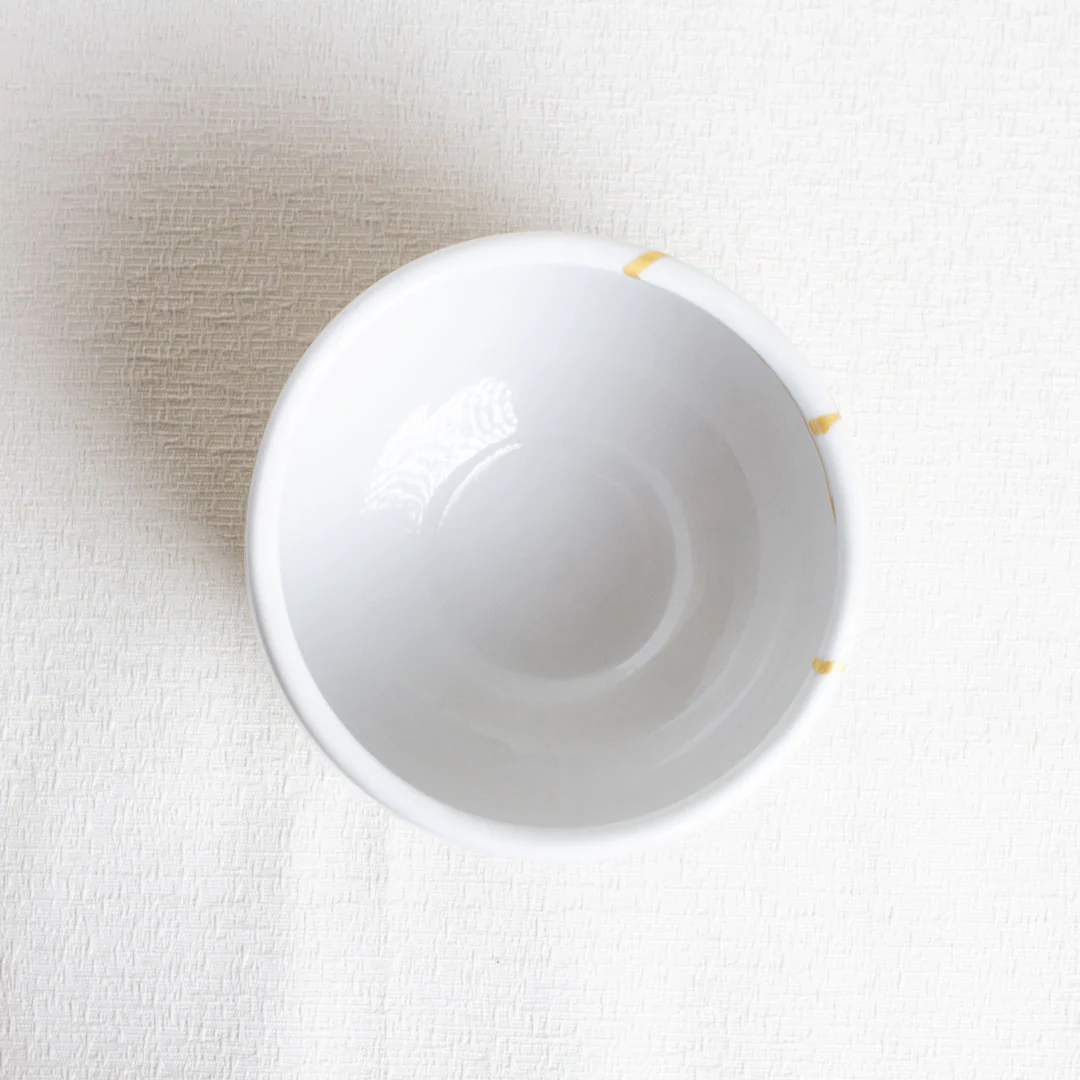 KINTSUGI White Matcha Tea Bowl Chawan (500ml) - Image 4