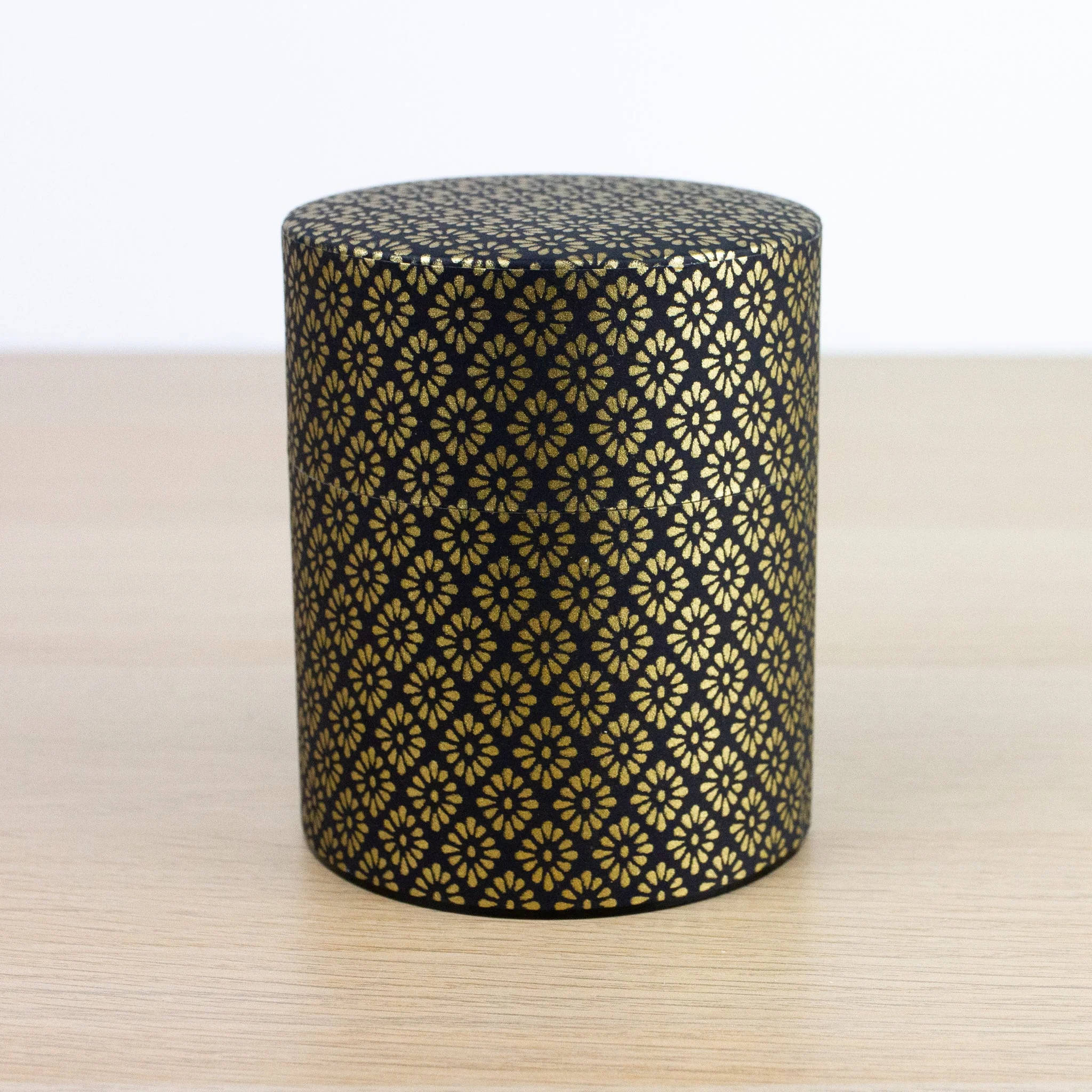 KURAI 200g Japanese Washi Tea Canister (Wide) - Image 4
