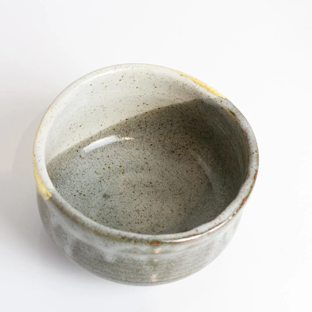 KUTANI Gold Leaf Matcha Bowl Chawan - Image 4