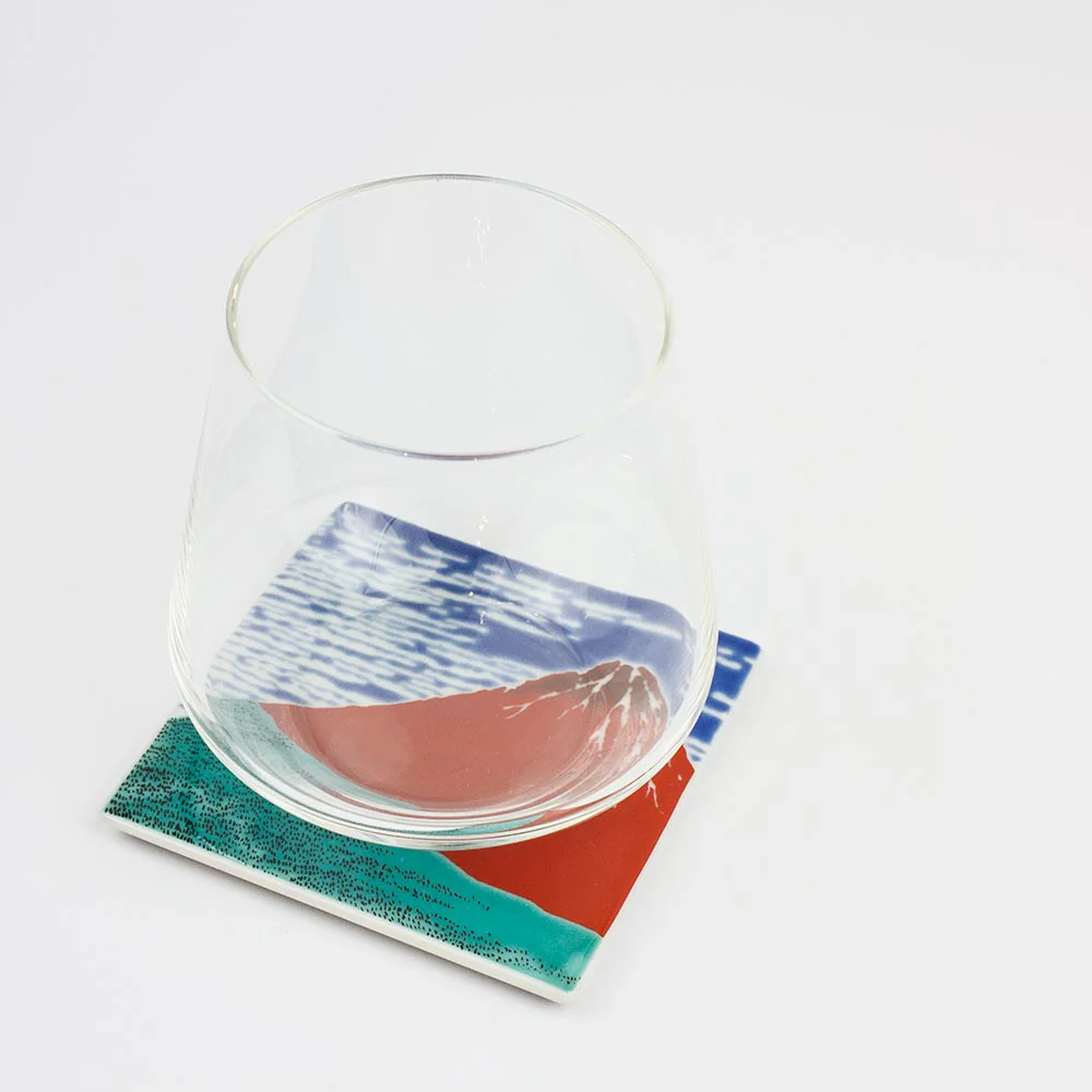 Kutani Porcelain Japanese Tea Coaster - Image 6