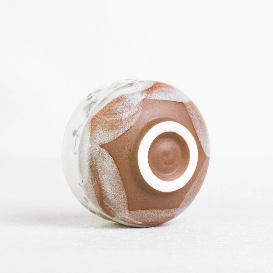 KYOHO Grape Blossom Mini Japanese Matcha Bowl (250ml) - Image 3