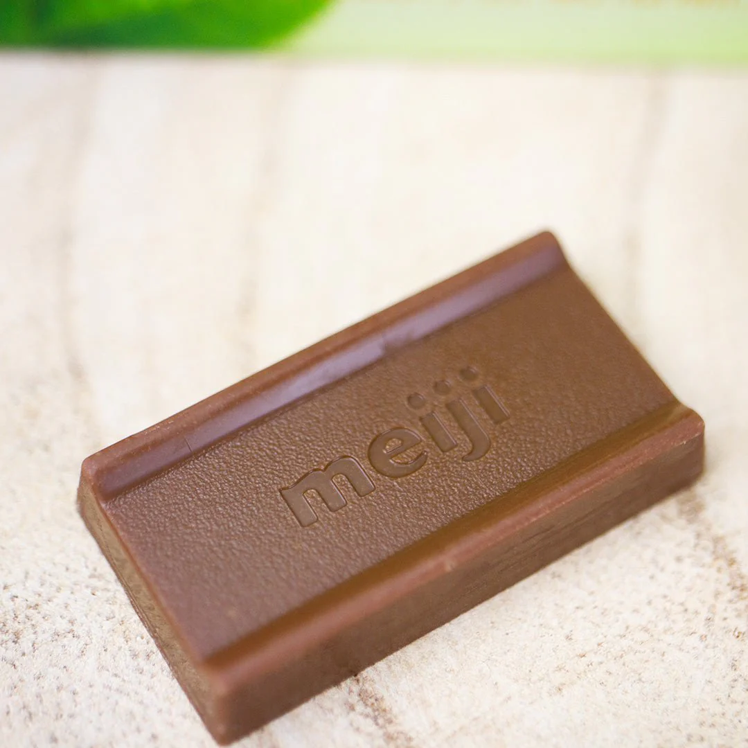 MEIJI Matcha Chocolate 26 blocks - Made in Japan - Image 4