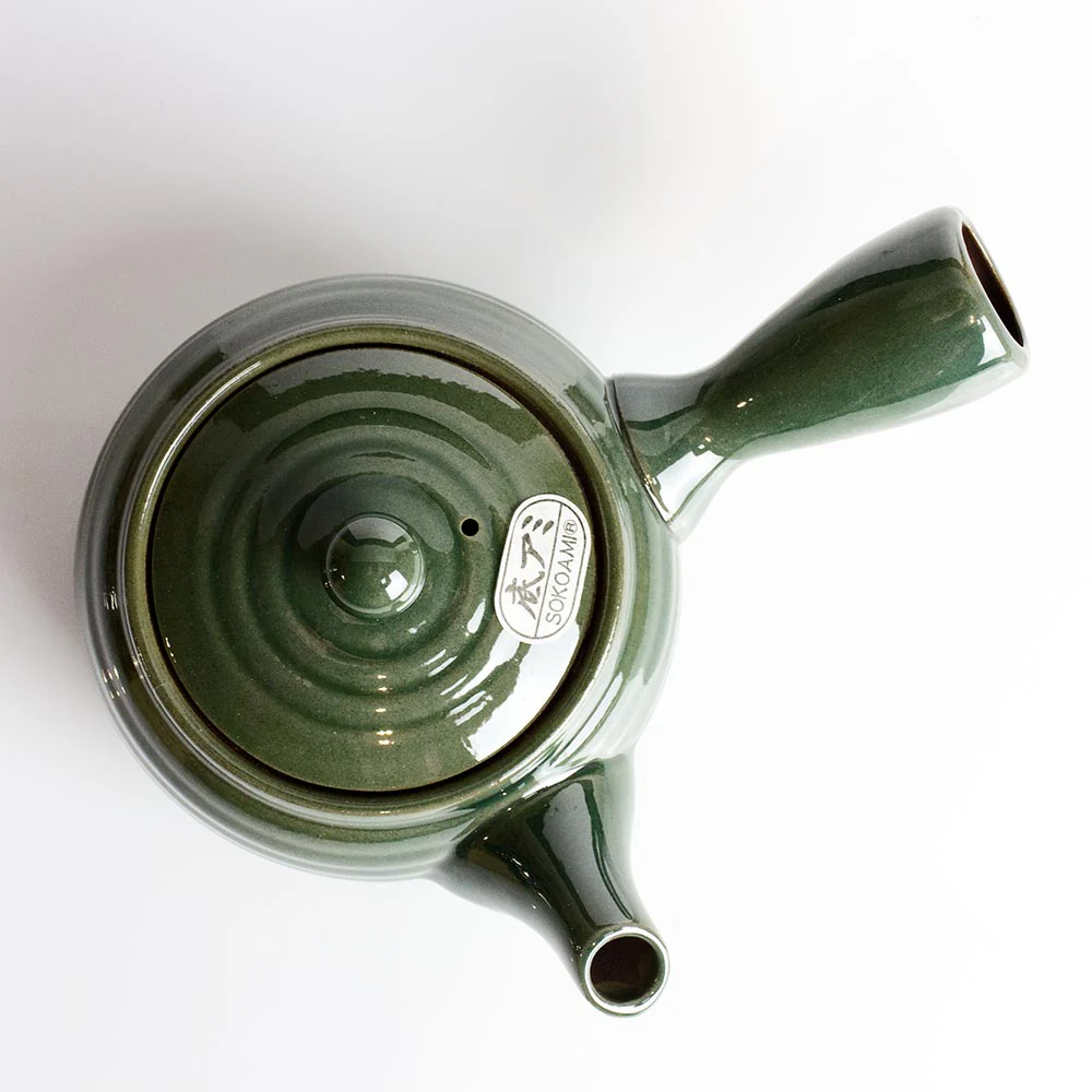 MIDORI Banko-Yaki Japanese Teapot Kyusu (320ml) - Image 4