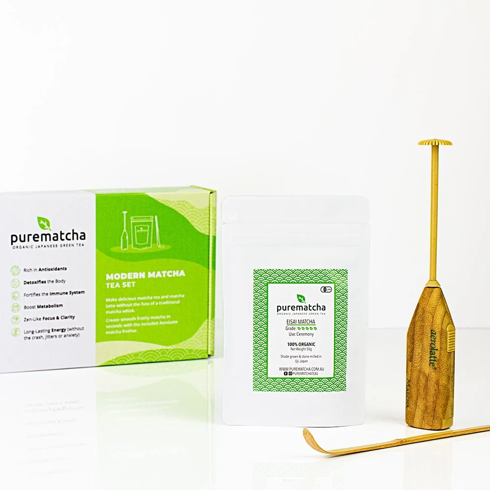 Aerolatte Modern Matcha Tea Set - Image 6