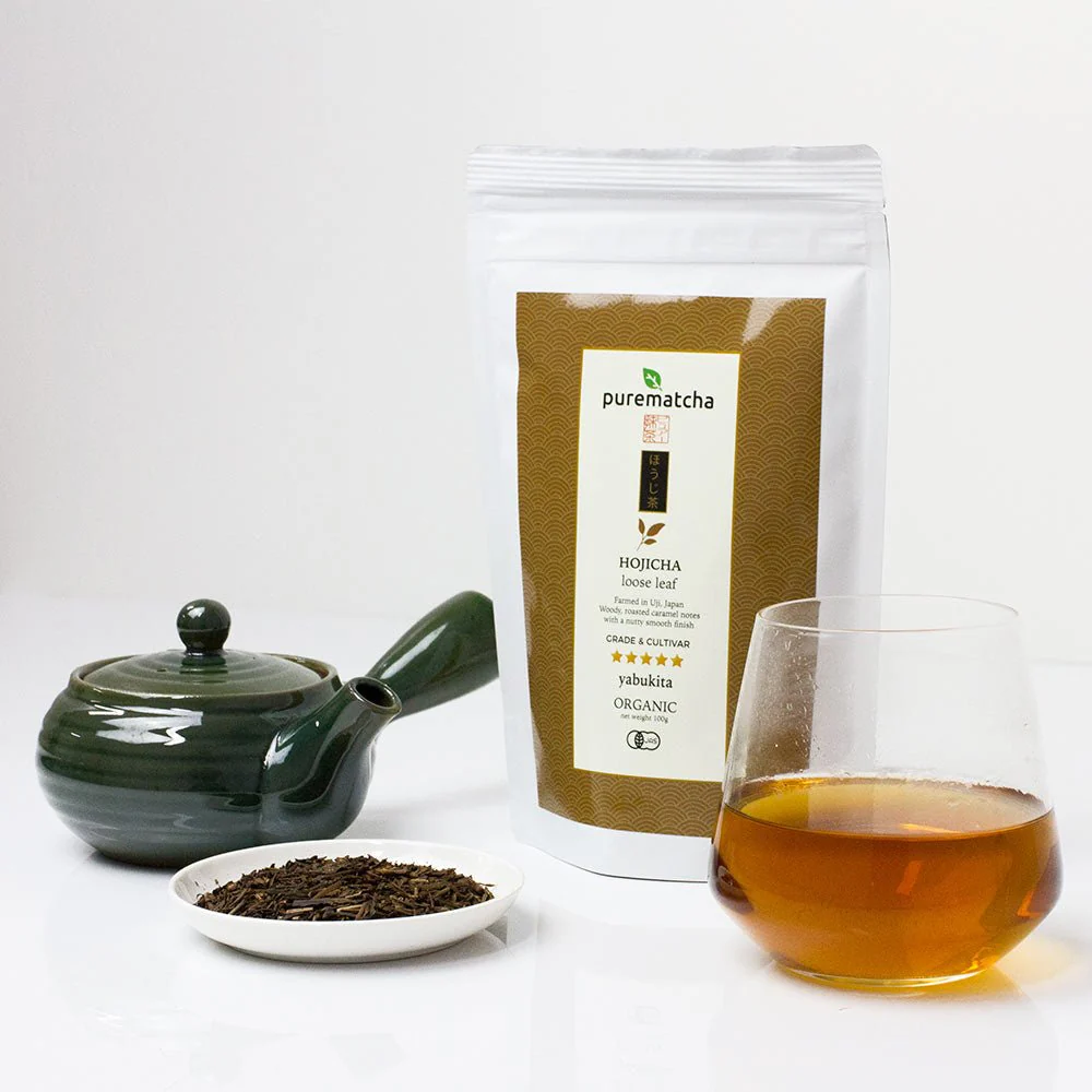 100g ORGANIC HOJICHA Roasted Green Tea - Image 5