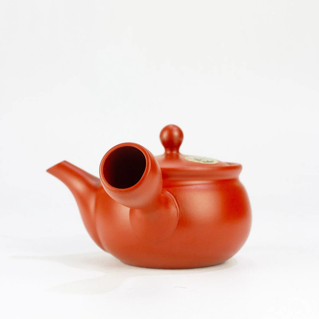 Red Clay Japanese Teapot (350ml) - Image 3