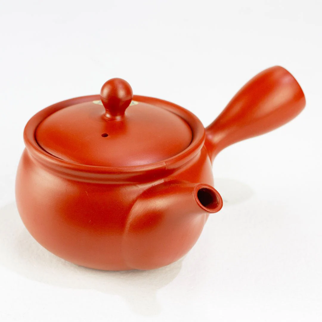 Red Clay Japanese Teapot (350ml) - Image 6