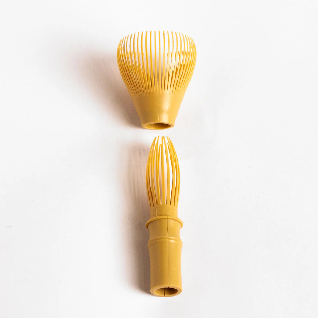 Resin Matcha Whisk - Made in Japan (Ivory) - Image 4
