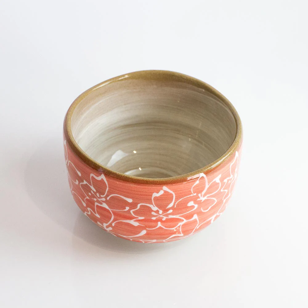 SAKURA Blood Orange Chawan Matcha Tea Bowl - Image 4