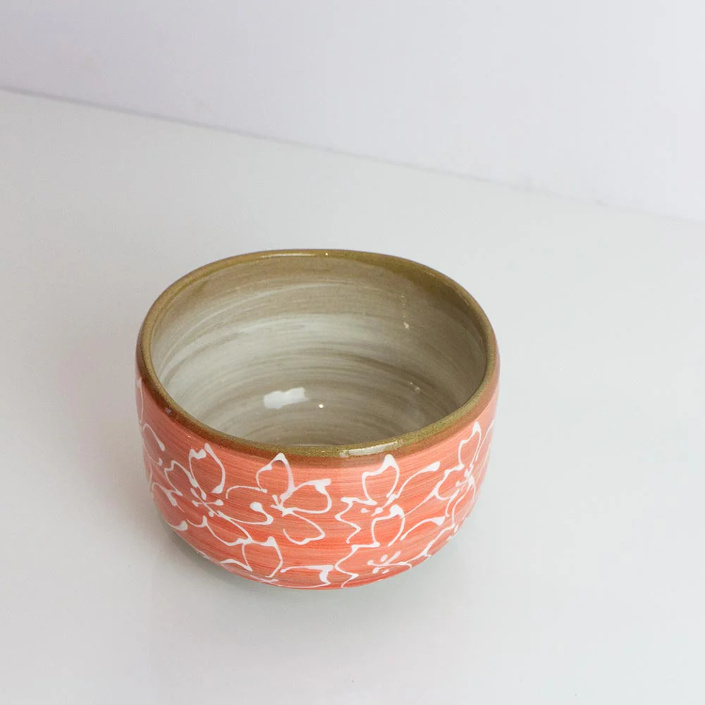 SAKURA Blood Orange Chawan Matcha Tea Bowl - Image 5