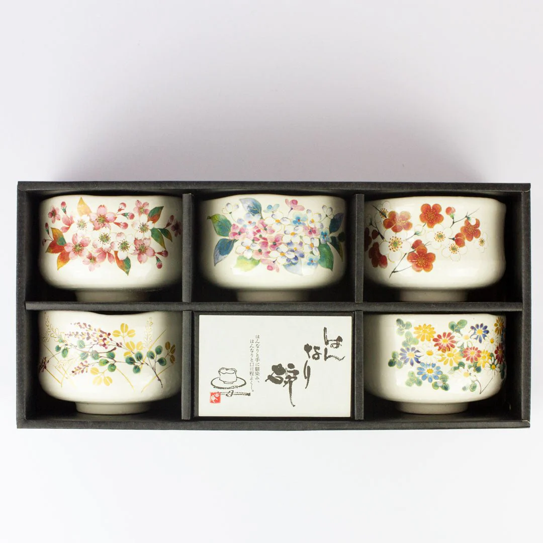 Set of 5 Matcha Tea Bowls (250ml) - Made in Japan - Image 11