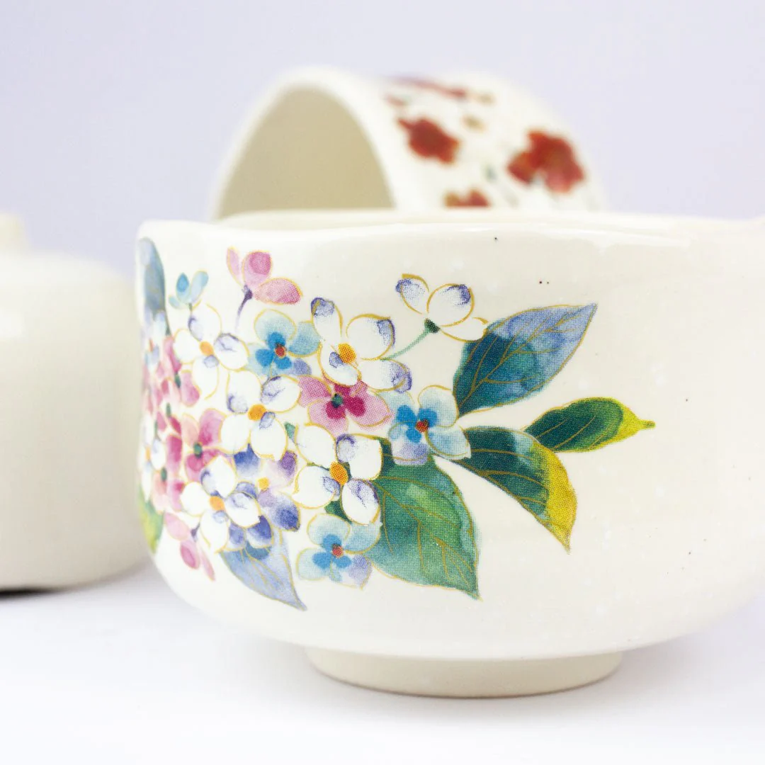 Set of 5 Matcha Tea Bowls (250ml) - Made in Japan - Image 3