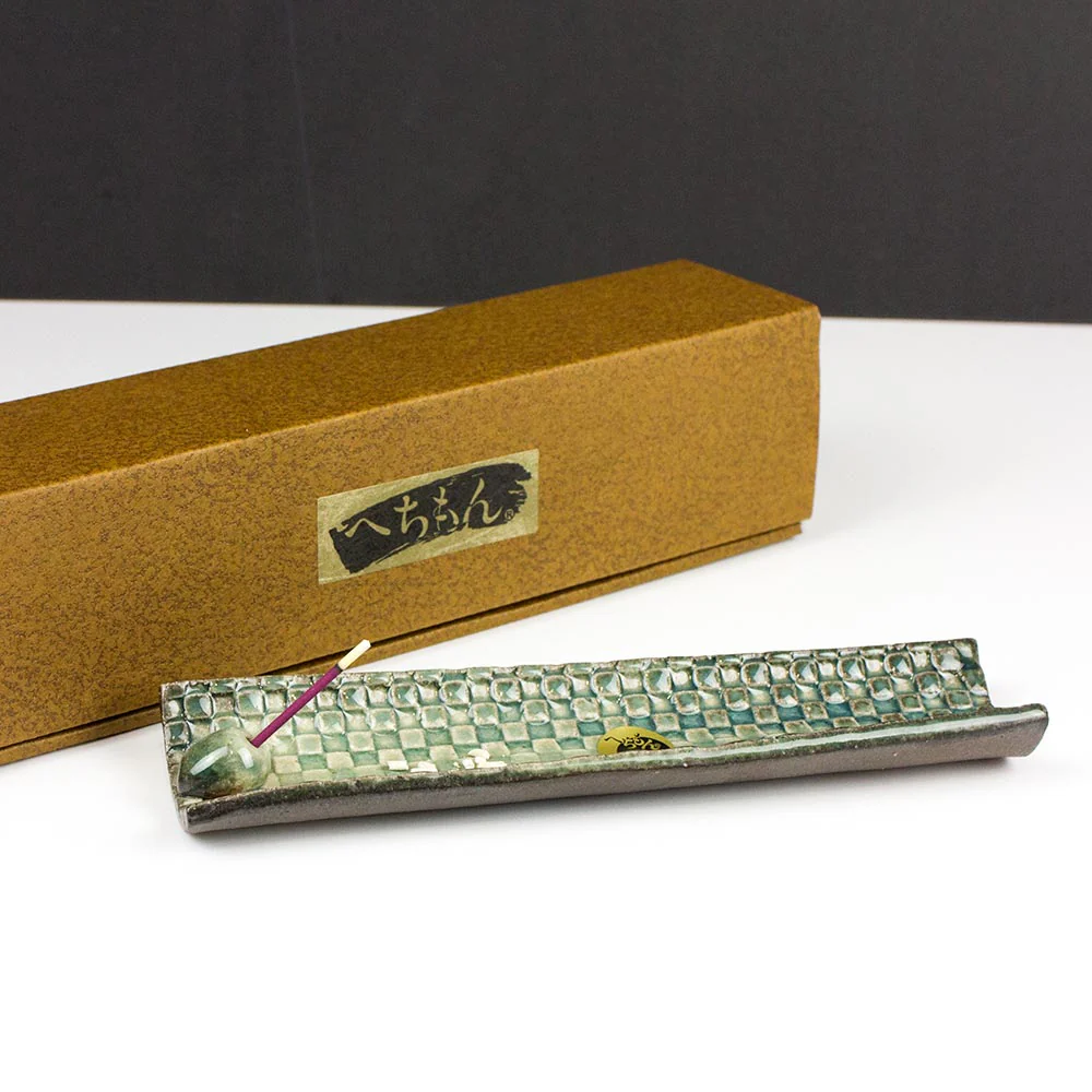 SHIGARAKI Mosaic Japanese Ceramic Incense Holder - Image 9