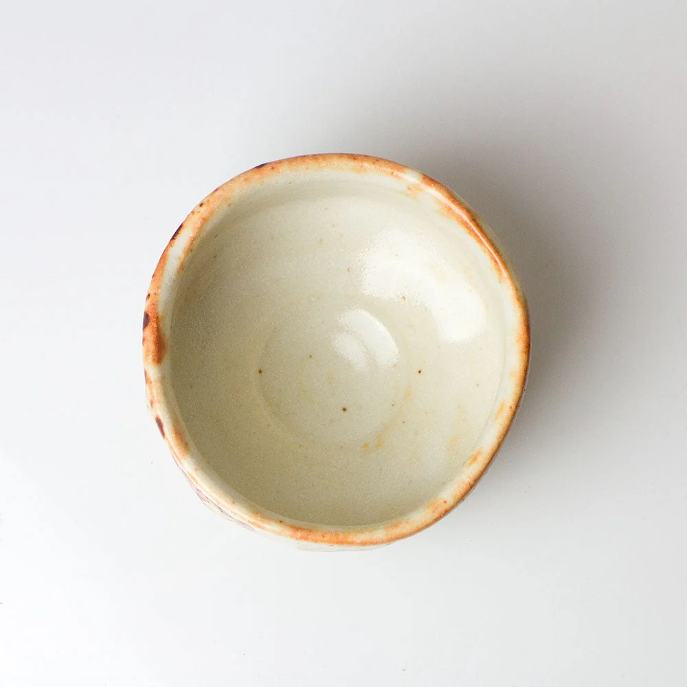 Shino-Yaki Matcha Tea Bowl Masayama Kiln - Image 7