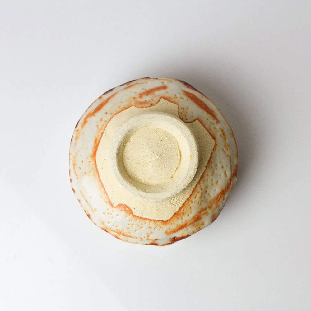 Shino-Yaki Matcha Tea Bowl Masayama Kiln - Image 8