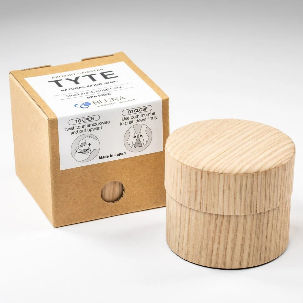 TYTE Airtight Canister in OAK wood - Image 6