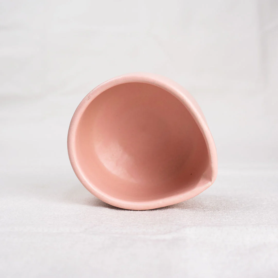 WATA KASHI Pink Matcha Tea Bowl Spout (400ml) - Image 2