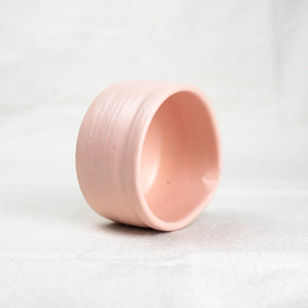 WATA KASHI Pink Matcha Tea Bowl Spout (400ml) - Image 3