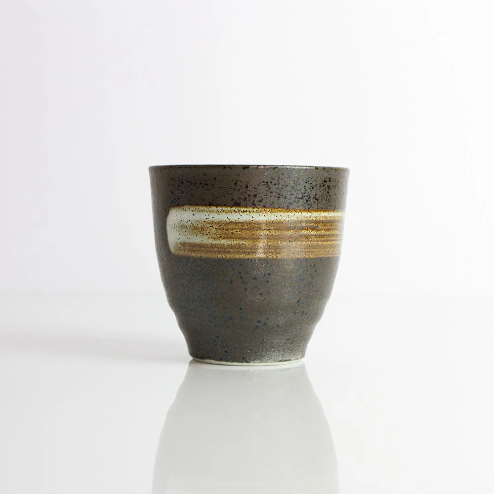 YUTEKI Yunomi Black Japanese Teacup - Image 3