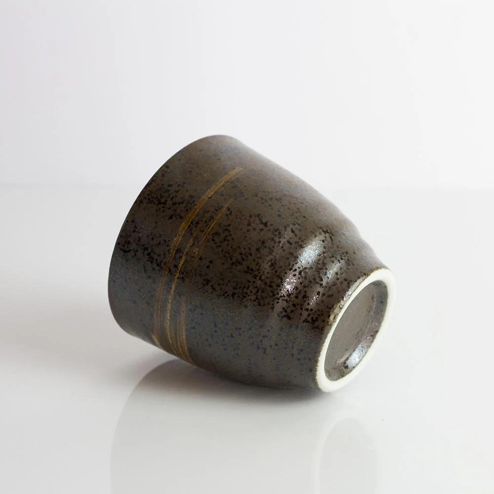 YUTEKI Yunomi Black Japanese Teacup - Image 6