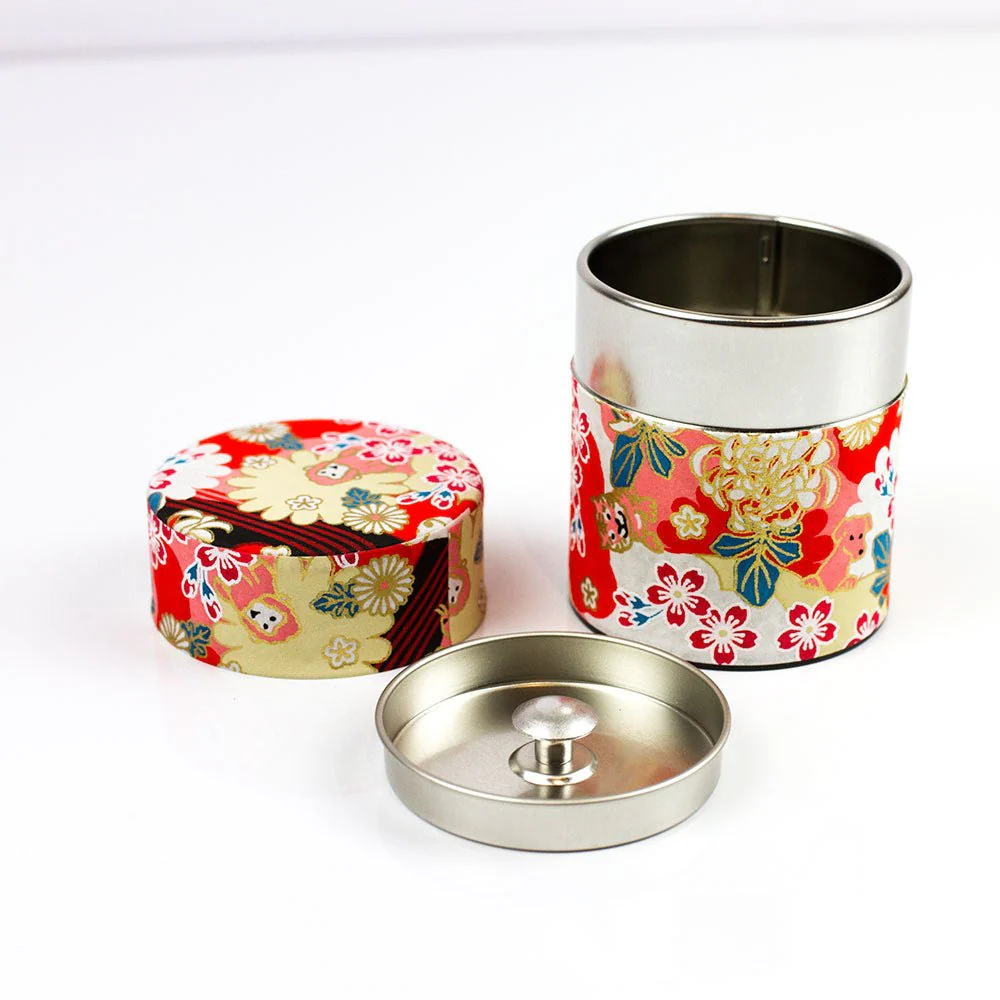ZODIAC Mini Washi Wrapped Japanese Canister - Image 6